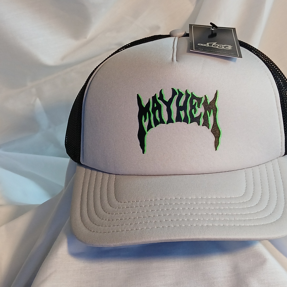 Lost Black and Gray Trucker Hat